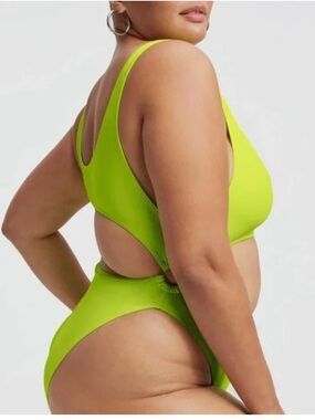 ✨ NWT Good American Better Monokini Atomic Blue Plus Size 6 (3XL/22-24)